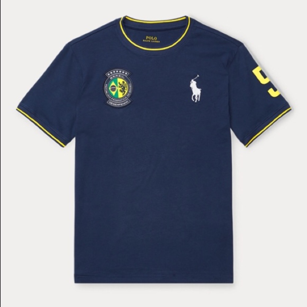 Polo Ralph Lauren Brazil Cotton Jersey T-Shirt